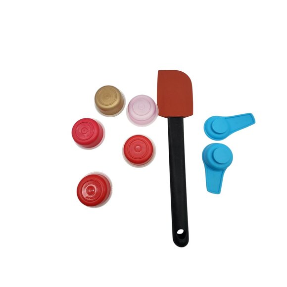 Tupperware spatula midgets and magnetic tea / table soons - Picture 4 of 4